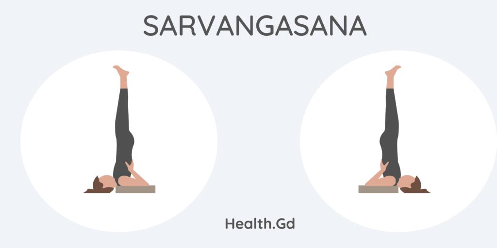 Shoulder Stand Pose (Sarvangasana)