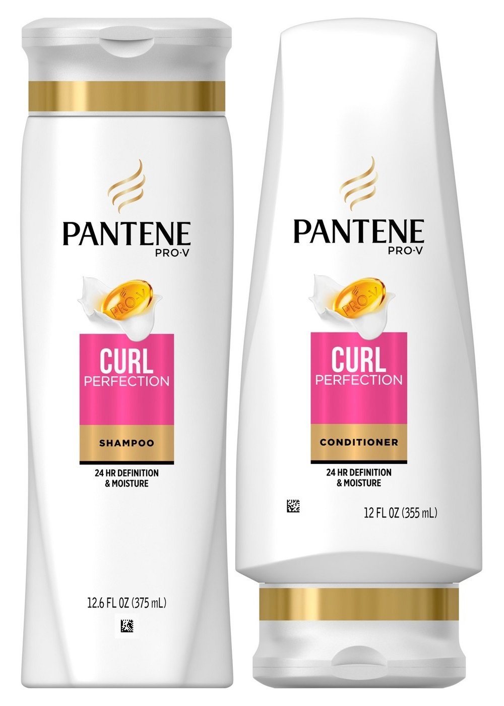 Pantene Pro V Curl Perfection Moisturizing Shampoo and Conditioner Set 12.6 Oz