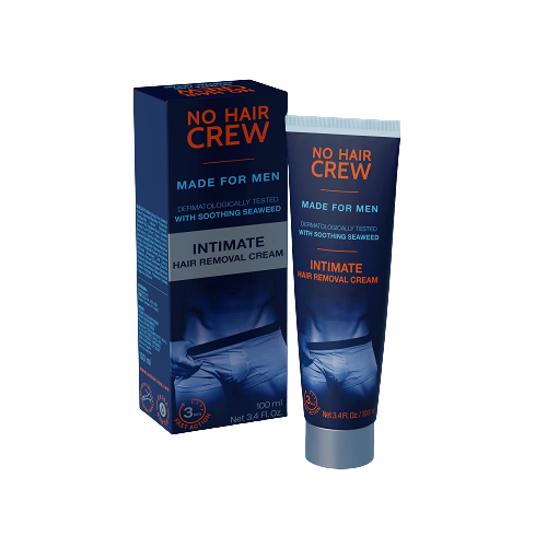 No Hair Crew Intimate Hair Removal Cream for Men
