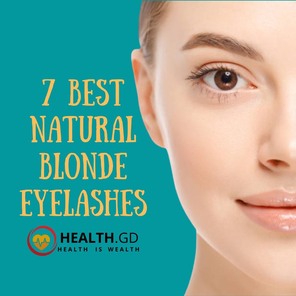 natural blonde eyelashes
