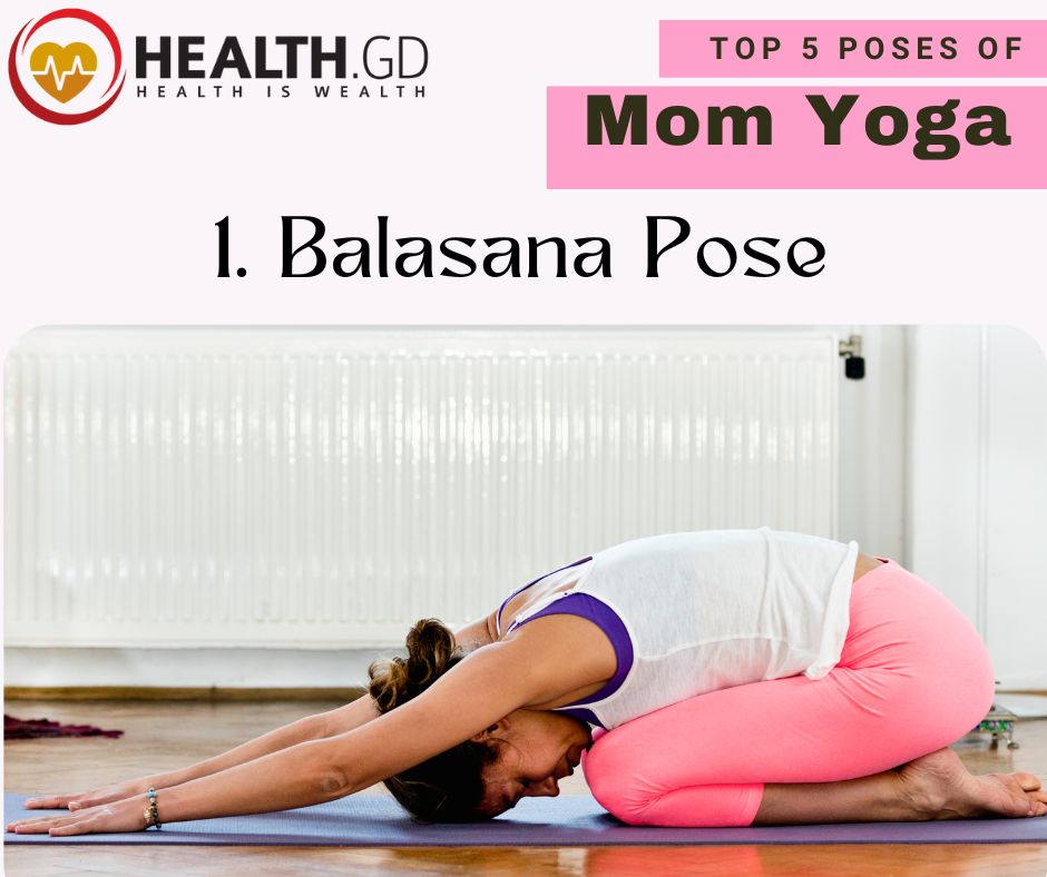 Mom Yoga balasana