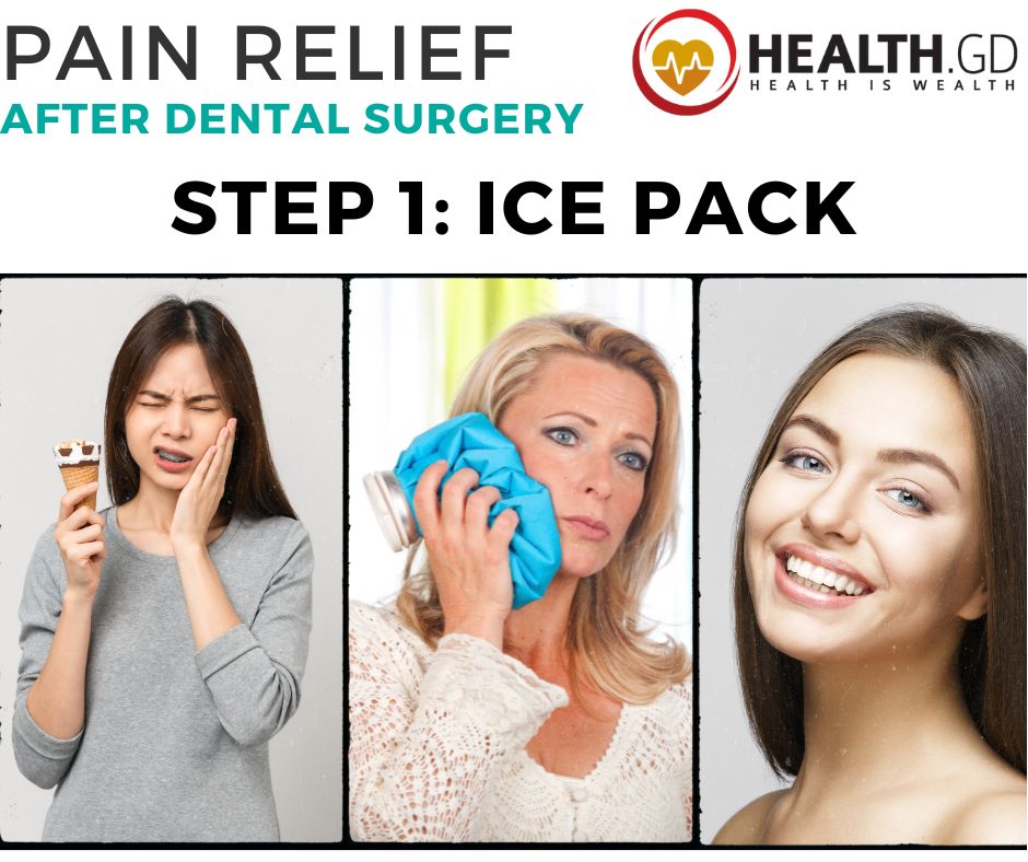 Relive Pain After Dental Surgery ice pack