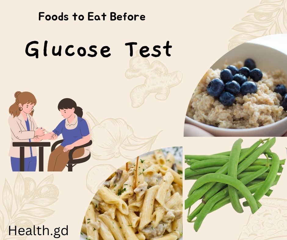 what to eat before glucose test