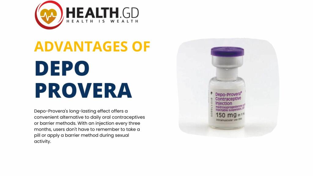 Advantages of Depo Provera
