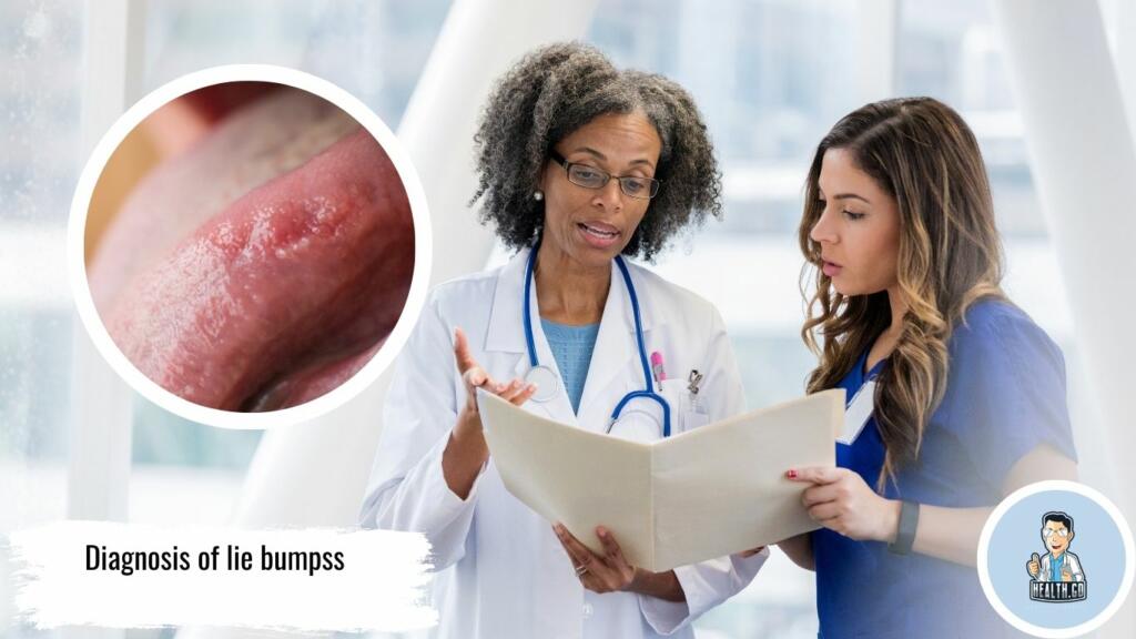 Diagnosis of lie bumps
