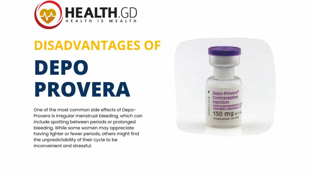 Dis Advantages of Depo Provera
