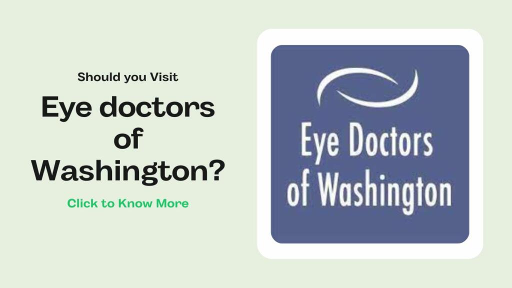 eye doctors of Washington