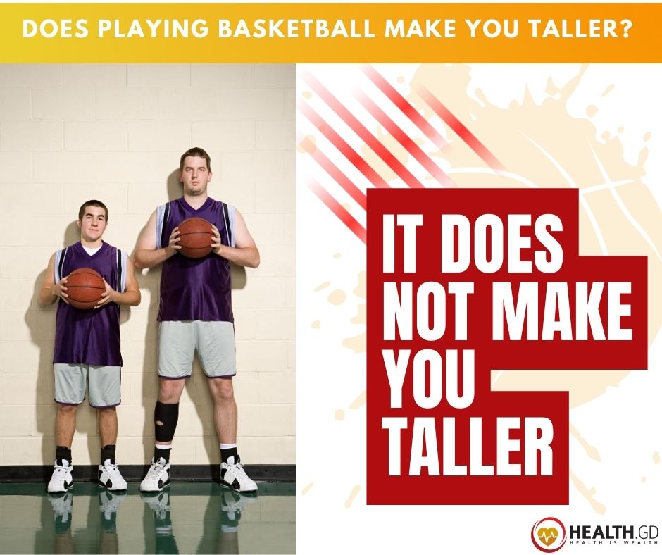 Does playing basketball make you taller